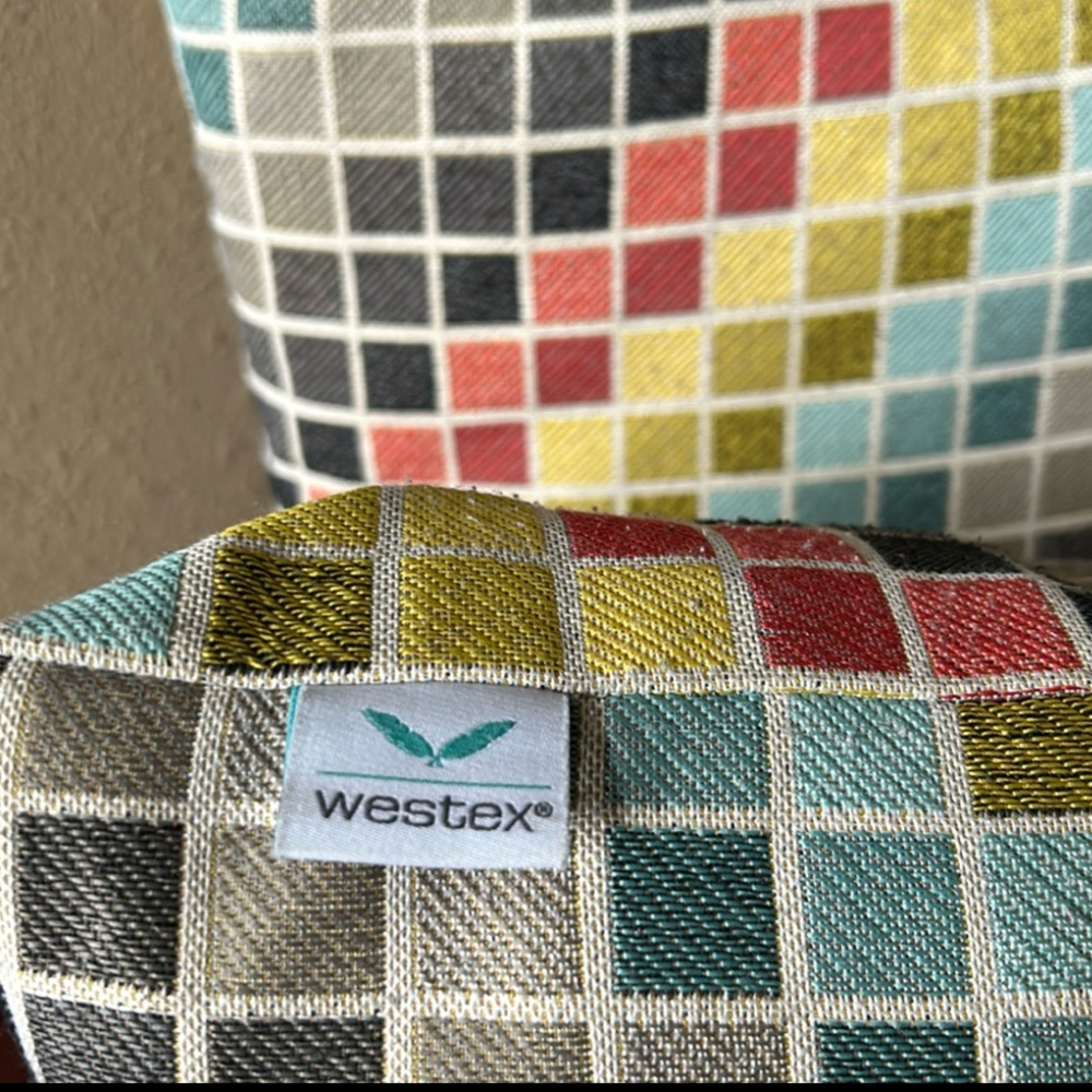 Colorful Contemporary Throw Pillow Set - Picture 2 of 3